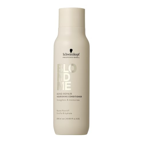 Schwarzkopf Professional BLONDME Bond Repair Nourishing Conditioner - Acondicionador Nutritivo Reparador - Aceite de Almendra y Té Blanco 250ml