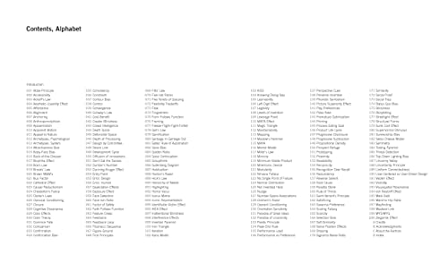 Universal Principles of Design, Updated and Expanded Third Edition: 200 Ways to Increase Appeal, Enhance Usability, Influence Perception, and Make ... Decisions (Volume 1) (Rockport Universal, 1)