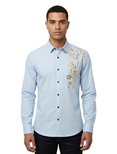 Image of Bellstone Men's Solid Cotton Shirt | Casual | Plain | Full Sleeve | Summer-Regular Fit| Men Stylish Shirt | Everyday Formal Wear |Soft Breathable Fabric | Everyday Smart Casual Wear