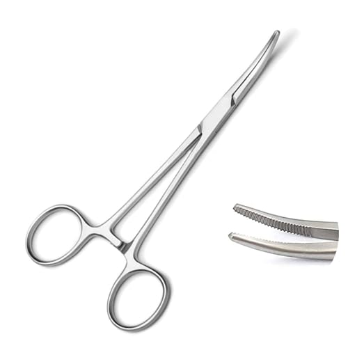 PRECISE CANADA: Stainless Steel Curved Kelly PET HEMOSTAT, 5-1/2-INCH A+ Quality