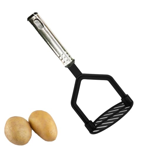 Potato Masher, Food Crusher, Potato Crusher Tool – Ergonomic Handle, Heavy-Duty, Ideal for Mashed Potatoes, Vegetables & More