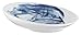 Currey and Company 1200-0116 Transitional Tray Finish, Blue/White