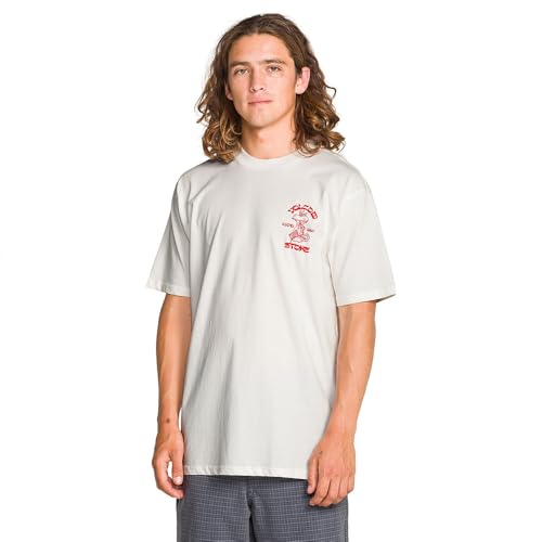 T-shirt Volcom Temptations homme taille L noir à manches courtes