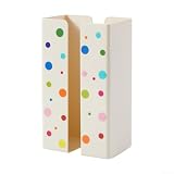 Scatola magnetica per fazzoletti da frigo, dispenser di asciugamani di carta in plastica bianca con retro resistente, elegante contenitore per casa e cucina, per fazzoletti Tempo (stile magnetico)