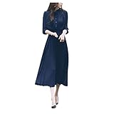  Damen Sommerkleid Lose Casual Kleid Ärmellos Rundkragen Strandkleid Kleider MiniKleid Damen Bandeau Bustier Kleider mit Blüte Drucken Lange Sommerkleid Strandkleider Maxikleider Cocktailkleid Damen Departure Blusenkleid - Langarm Damen 2 in 1 Midi Kleid mit Blumenmuster Swing Casual A-Linie Cocktailkleid Partykleid Damen Oberteile Sommer Elegant Damen T Shirt Leinen  