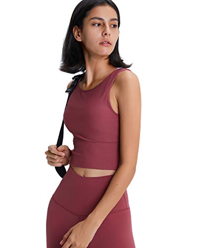 Regatas cropped femininas sem mangas, blusa cropped branca reversível para treino de ioga e fitness,