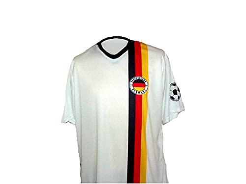 Spielfussballshop Deutschland Trikot Hero mit Wunschname + Nummer Größe S