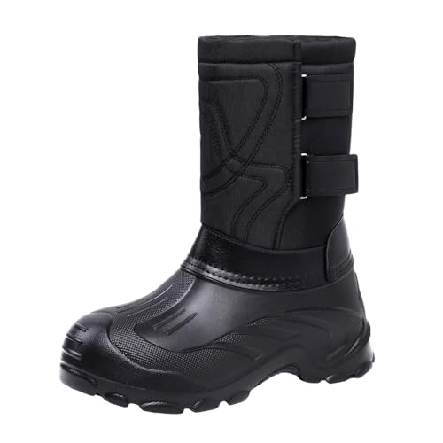 Bottes de neige homme avec doublure polaire et semelle épaisse