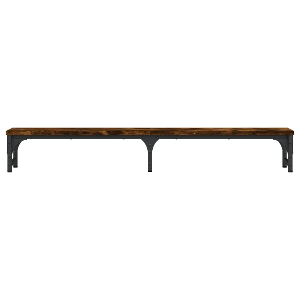 Generico Supporto Monitor Rovere Fumo 105x23x15,5 cm Legno Multistrato,Dispositivi elettronici,Accessori per dispositivi elettronici,Accessori per Computer,Rialzi e Supporti per computer-834012