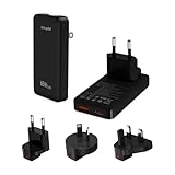【PD3.0 & QC4.0 Charge rapide】 prend en charge les dernières normes de charge rapide PD 3.0 et QC 4.0 pour une charge ultra-rapide. Atteignant jusqu'à 65 W Power Power - Idéal pour les performances - des dispositifs astucieux tels que les ordinateurs portables et les tablettes modernes.