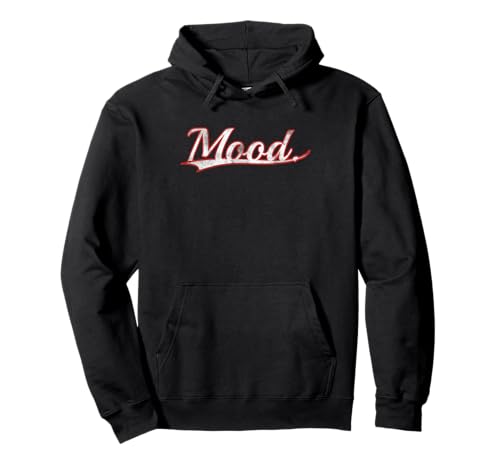 Mood. Trendy Slang Minimalist Aesthetic Vintage Varsity �p�[�J�[