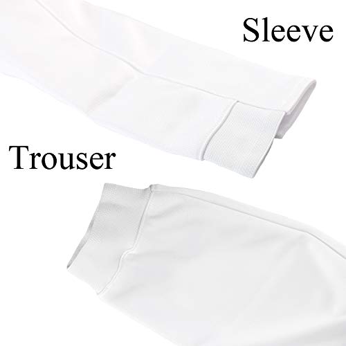 Leonark 350Nw Fencing Uniform Suit - Pants Jacket Vest Set For Foil Epee Saber (350N Uniform Set, Numeric_20) #TOP5