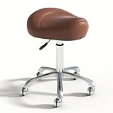 2. Tabourets de bureau : matériau durable en polyuréthane : cette chaise est fabriquée en cuir synthétique ou en cuir microfibre, l'intérieur est fabriqué en mousse à rebond haute densité, et le fond est fabriqué en panneaux en plastique moulé par injection de haute qualité, vous offrant un soutien parfait et confortable.