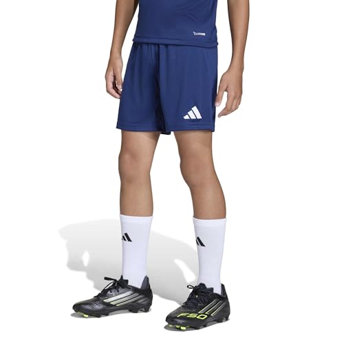 adidas Unisex Kinder Entrada26 Shorts Kids, Team Navy Blue 2/White, 13-14 Years