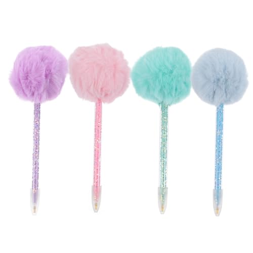 IWOWHERO 4本 ヘア ボール ドリル ペン ビーズ ペイント 消耗品 ビーズ ペイント ツール ペン ビーズ ペイント ペン 刺繍 ドリル ペン DIY 刺繍 ペン クロス ステッチ クラフ