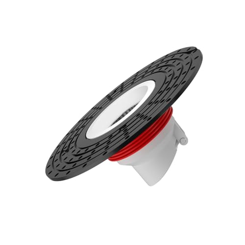 Núcleos de drenaje galvanizados de ABS resistentes a los atascos, filtro de prevención de olores, malla a prueba de olores, inserto para baño, fregadero, ducha, drenaje, recogedor de pelo