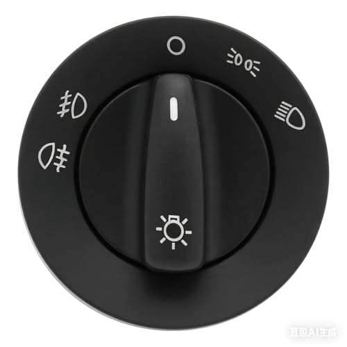 Perilla lámpara antiniebla e interruptor de luces resistente para Golf Variant Kombi 1999-2004