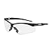 Anser 250-AN-10111 Semi-Rimless Safety Glasses with Black Frame, Clear Lens and Anti-Scratch/Anti-Fog Coating