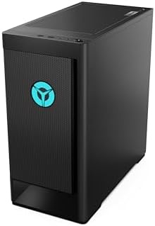 Lenovo Legion Tower 5-2023 – Gaming Desktop – NVIDIA RTX 3060 LHR – AMD Ryzen 5 5600G – 32GB RAM – 2TB SSD – Win 11 – Raven Black – Wired Mouse & Keyboard – Free 3 Month Xbox GamePass