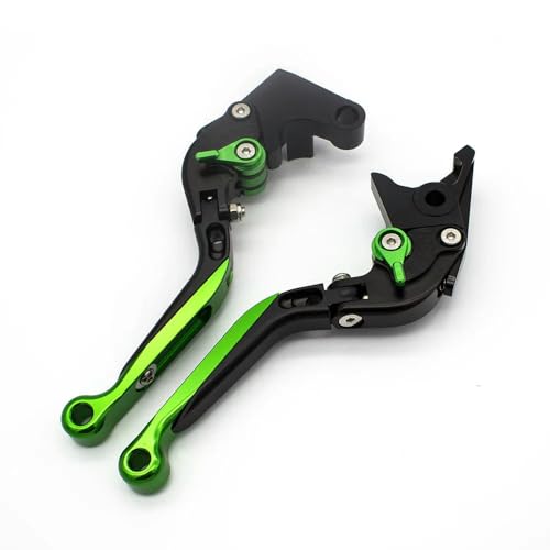 YCSYHQM Bremskupplungshebel Kupplungshebel Bremshebel Brems Kupplung Motorrad für Triumph Bonneville T100 SE Black 2006-2010 2011-2015-Green
