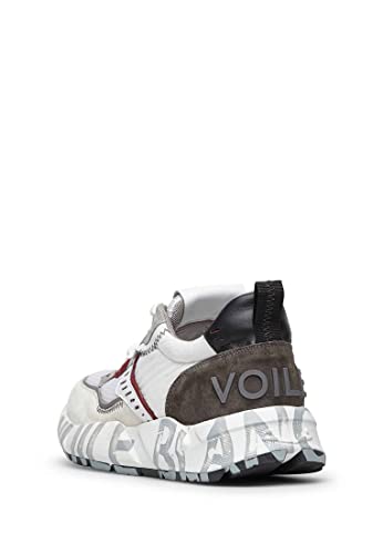 VOILE BLANCHE CLUB01-Sneaker in Suede e Mesh