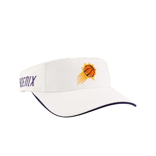 Image of ZHATS NBA Unisex-Adult NBA Officially Licensed Visor Impact White