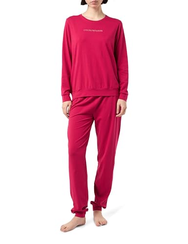 Emporio Armani Essential Studs Logo Long Pajamas Conjunto de...