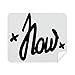 Now Funny Quote Handwrite Style Cleaning Cloth Screen Cleaner 2pcs Suede Fabric