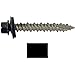Power Pro Roofing Screws, Self-Drilling, Metal to Wood, Black, 10 x 1-In., 250-Pc.