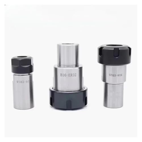 Portabrocas de alta precisión ER25 con adaptador de eje cónico B18 para torno y CNC 3