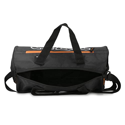 Image of Gym Duffle Bag Sports Bag Travel Duffle Bag with Separate Shoes Pocket Men & Women (Black)