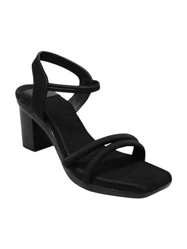 Image of TRYME Block Heels Perfect for Every Occasion, Elegant Ravishing Party Heel Sandals for Women & Girls