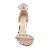 Jewel Badgley Mischka Alyssa Block Heel Sandals