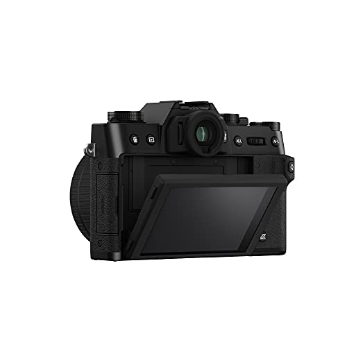 Image of Fujifilm X-T30 II 26.1MP APS-C X-Trans BSI Sensor|Retro Style mirrorless Compact Travel Camera|4k vlogging|High Speed Recording FHD 240fps|Advance AF for Street /Lifestyle /Amateurs (Body only) -Black