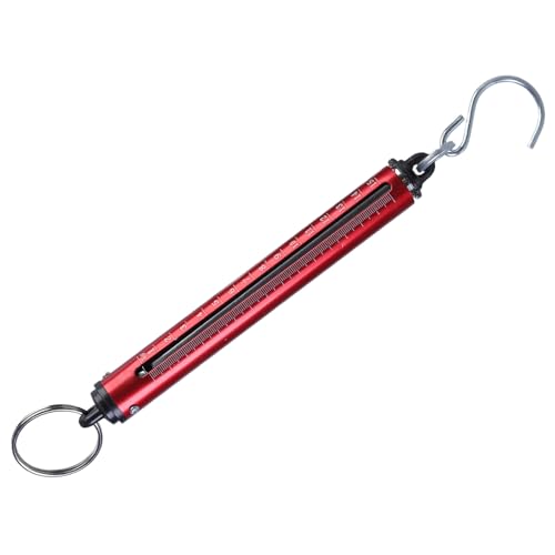 Balanza mecánica de metal con resorte de mano, dinamómetro, balanzas cilíndricas para equipaje de viaje y cocina, tareas domésticas