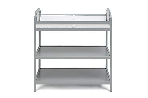 Image of Suite Bebe Brees Changing Table in Gray and Vintage Birch