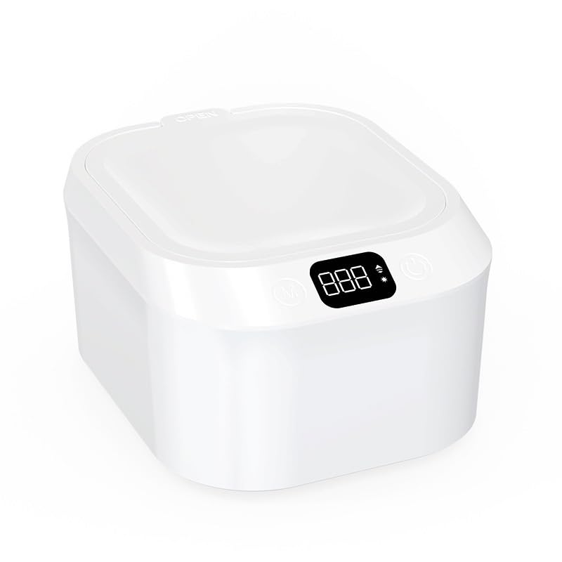 Machine de nettoyage à ultrasons rechargeable pour lunettes, bijoux et appareils dentaires