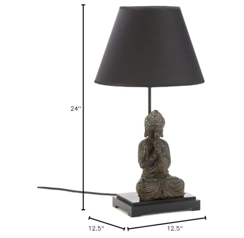 Stealstreet SS-EG-15160 Buddha Table Lamp, 24 Inch thumb #3