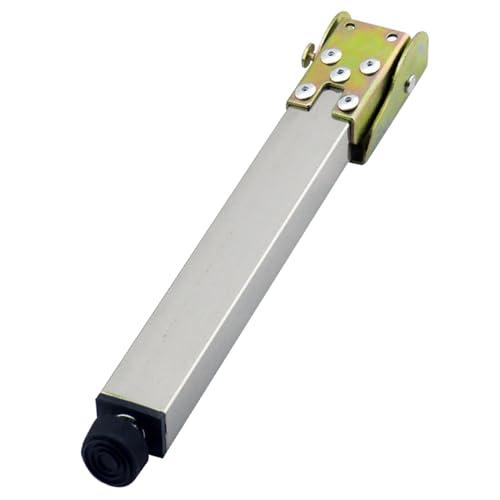 YRthongXy Patas de mesa plegables, resistentes, ajustables, retráctiles, patas plegables de metal inoxidable, patas de apoyo ajustables con tornillos de montaje, 1 pieza (104 cm)