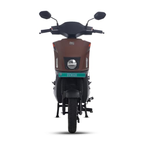 Image of OOWAH MAX Electric Scooter | 145 km ARAI range | 5 hr Fast Charging Safe LFP Battery with 5-Year / 75,000 km Warranty Color : Mocha Brown (Ex Showroom)