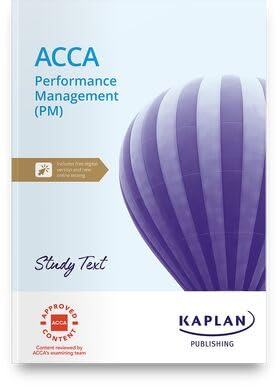 KAPLAN PERFORMANCE MANAGEMENT STUDY TEXT