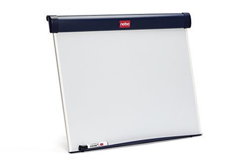 Nobo Barracuda 1902267 Tisch-Flipchart (magnetisch, mit B1 Flipchartblock und Boardmarker, 675 x 550 mm)