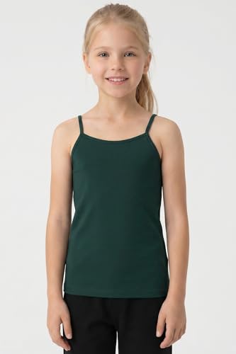Image of Kurve Girl's Sleeveless Tank Top - Stretch Undershirts Cami Camisole, UV Protective Fabric, Rated UPF 50+ (Made in USA)