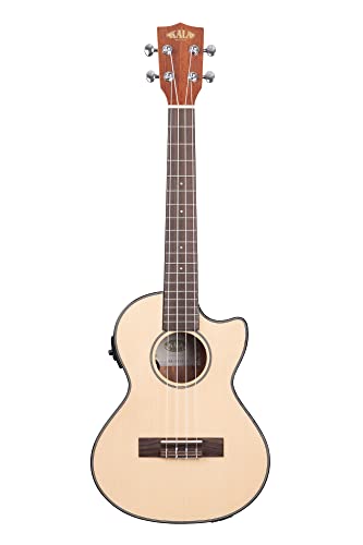 Kala KA-STGE-C Tenor Ukulele Acoustic Electric – Natural - Les Beatles, Paul McCartney, John Lennon, RIngo Starr, George Harrison Kala KA-STGE-C Tenor Ukulele Acoustic Electric - Natural – Image 3