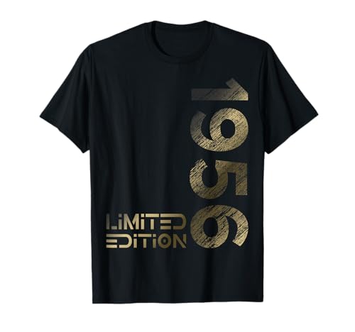 Limited Edition Jahrgang 1956 Mann Frau 70. Geburtstag T-Shirt