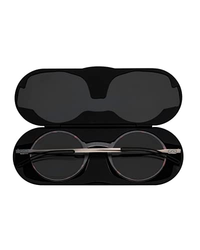 Image of ThinOptics unisex-adult Manhattan Blue Light Blocking Glasses Round Reading Glasses