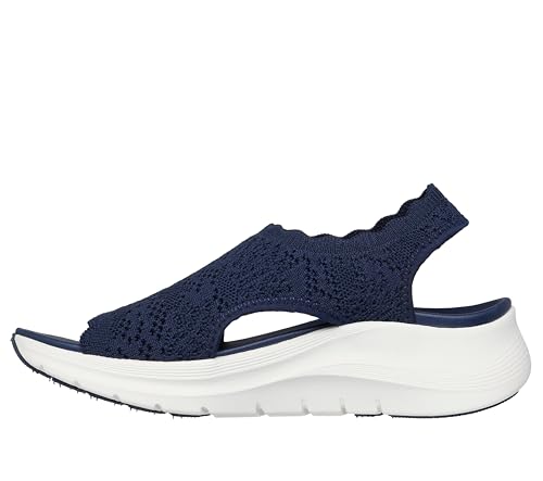 Image of Skechers Women's Arch Fit 2.0 - Flawless Choice | Arch Fit 2.0 Sandal, Yoga Foam Cushioned Footbed, Machine Washable, Stretch Fit, APMA Seal of Acceptance