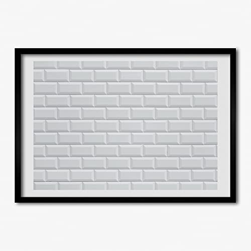 Cadre photo 70x50 cm Tulup en bois MDF et tableau décoratif pour affiche moderne