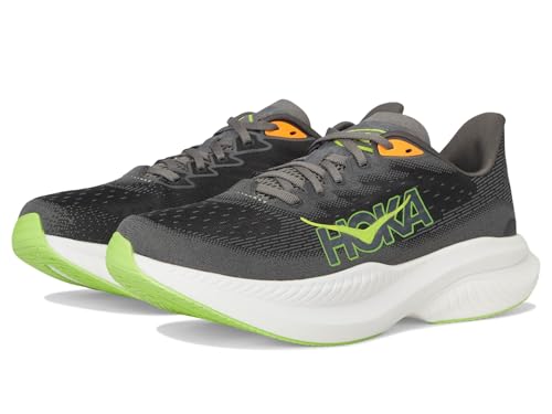 Hoka Men's Mach 6 Gravel/Asphalt Grey 9.5 Medium