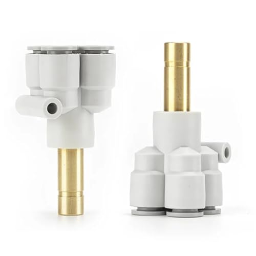 Connecteur rapide en Y KQ2XD 04-06 pour tubes pneumatiques de systèmes industriels